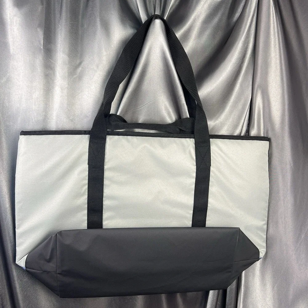Member's‎ Mark Dual Carry Insulated Shopper Bag 10 Gallon Leak Proof Blue Gray